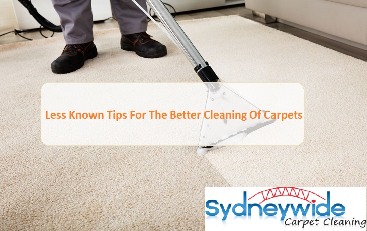 Less Known Tips For The Better Cleaning Of Carpets